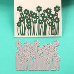 Dainty Miniature Flowers Metal Cutting Die, 6.5 cm x 9.7 cm/2.55 in x 3.81 in - Craft World 