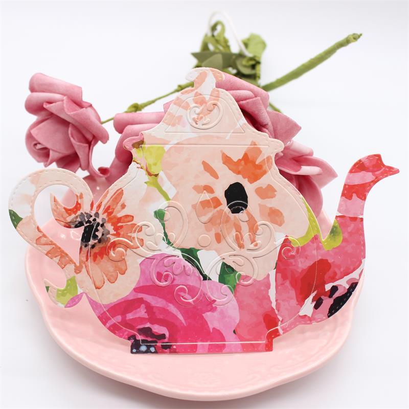 Gorgeous Teapot Metal Cutting Die, 11.9 cm x 16.5 cm/4.68 in x 6.49 - Craft World 