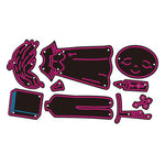 First Communion Girl/Boy Metal Cutting Dies, 7.2cm x 9.0cm/4.21 in x 4.53 in - Craft World 