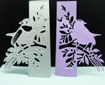 Pretty Bird on a Branch Metal Cutting Die, 8.4 x 13.5 cm/3.30 in x 5.31 in