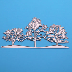 Majestic Trees Metal Cutting Dies, 6.6 cm x 11.5 cm/2.59 in x 4.52 in