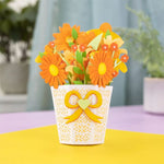 Pot of Beautiful Flowers Metal Cutting Die, (please order items separately)