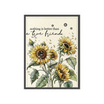 Brilliant Sunflowers Transparent Stamps