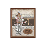 Sewing Time Transparent Stamps, Stamp and Die Set (please order items separately)