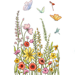 Nature Transparent Stamps/Dies, 11 cm x 16 cm/10.5 cm x 14.4 cm (please order separately as required) - Craft World 