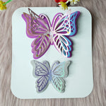 Double Butterfly Metal Cutting Dies, Two Pieces