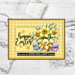 Easter Bunny/Eggs/Chicks Transparent Stamps, Stamp and Die Set (please order items separately)