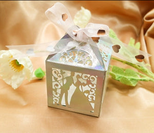 Wedding Gift Box Metal Cutting Die, 7.6 cm x 18 cm/2.99 in x 7.08 in