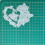 Enchanting Butterfly/Heart Metal Cutting Die, 11.2 cm x 8.7 cm/4.40 in x 3.42 in