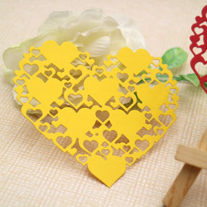 Heart to Heart Metal Cutting Die, 8.9 cm x 10.2 cm/3.50 in x 4.01 in