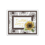 Brilliant Sunflowers Transparent Stamps