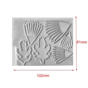 Gorgeous Petals Metal Cutting Die, 8.1 cm x 10.2 cm/3.18 in x 4.01 in