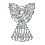 Magnificent Angel Metal Cutting Die, 7.3 cm x 10.7 cm/2.9 in x 4.2 in