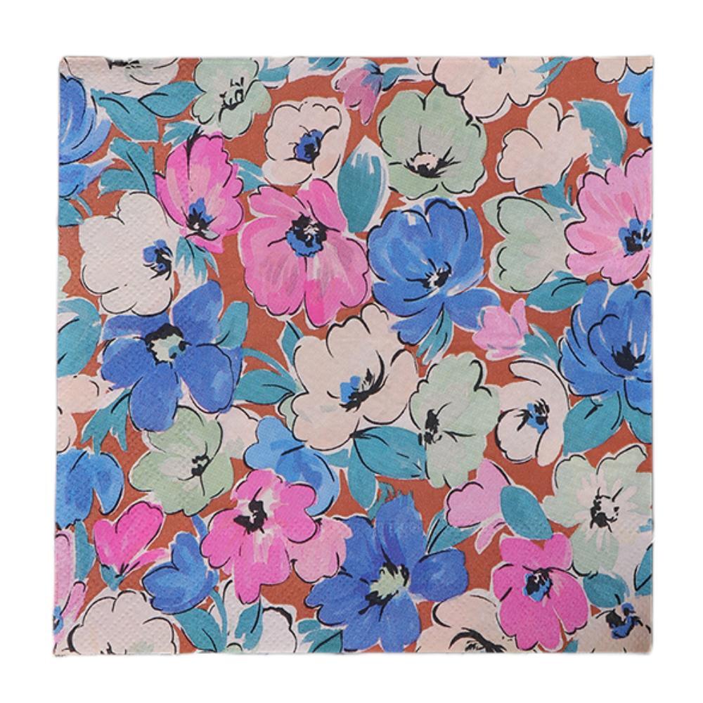 Stunning Flowery Decoupage Papers, 33 cm, 20 Pieces