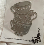 Teacup Metal Cutting Die, 9.2 cm x 11.2 cm - Craft World