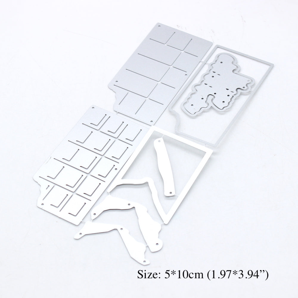 Chocolate Lover Metal Cutting Die, 5 cm x 10 cm/1.97 in x 3.94 in - Craft World 