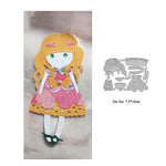 Rag Doll Metal Cutting Die, 7.5 cm x 10 cm/2.95 in x 3.93 in