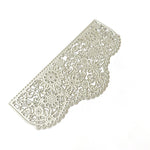 Gorgeous Lacey Flower Metal Cutting Die, 15 cm x 6.7 cm/5.90 in x 2.63 in - Craft World