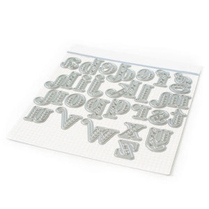 Letters Of The Alphabet A To Z Metal Cutting Dies, 12 cm x 11 cm/4.72 in x 4.33 in - Craft World