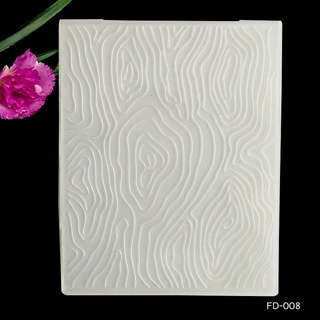 Beautiful Embossing Folders, Various Designs, 10.5 cm x 15.5 cm - Craft World