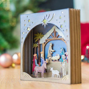 Christmas Nativity Scene Metal Cutting Die, 12.8 cm x 12.2 cm/5.03 in x 4.8 in - Craft World