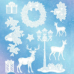 Christmas Variety Metal Cutting Dies, 9.1 cm - Craft World