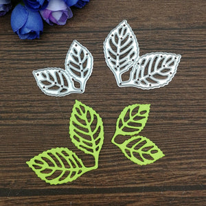 Leafy Metal Cutting Dies, 2 Pieces - Craft World