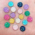 Round Flat Back Rhinestone Buttons, Various Colours, 10 mm,100 Pieces - Craft World