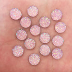 Round Flat Back Rhinestone Buttons, Various Colours, 10 mm,100 Pieces - Craft World