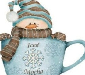 Cute Christmas Mug Metal Cutting Die, 10.5 cm x 9.5 cm/4.13 in x 3.74 in - Craft World