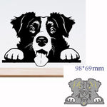 Cute Doggy Metal Cutting Die, 9.8 cm x 6.9 cm/3.85 in x 2.71 in - Craft World