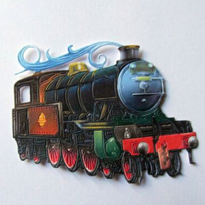 Steam Train Metal Cutting Die, 11.2 cm x 8.7 cm - Craft World