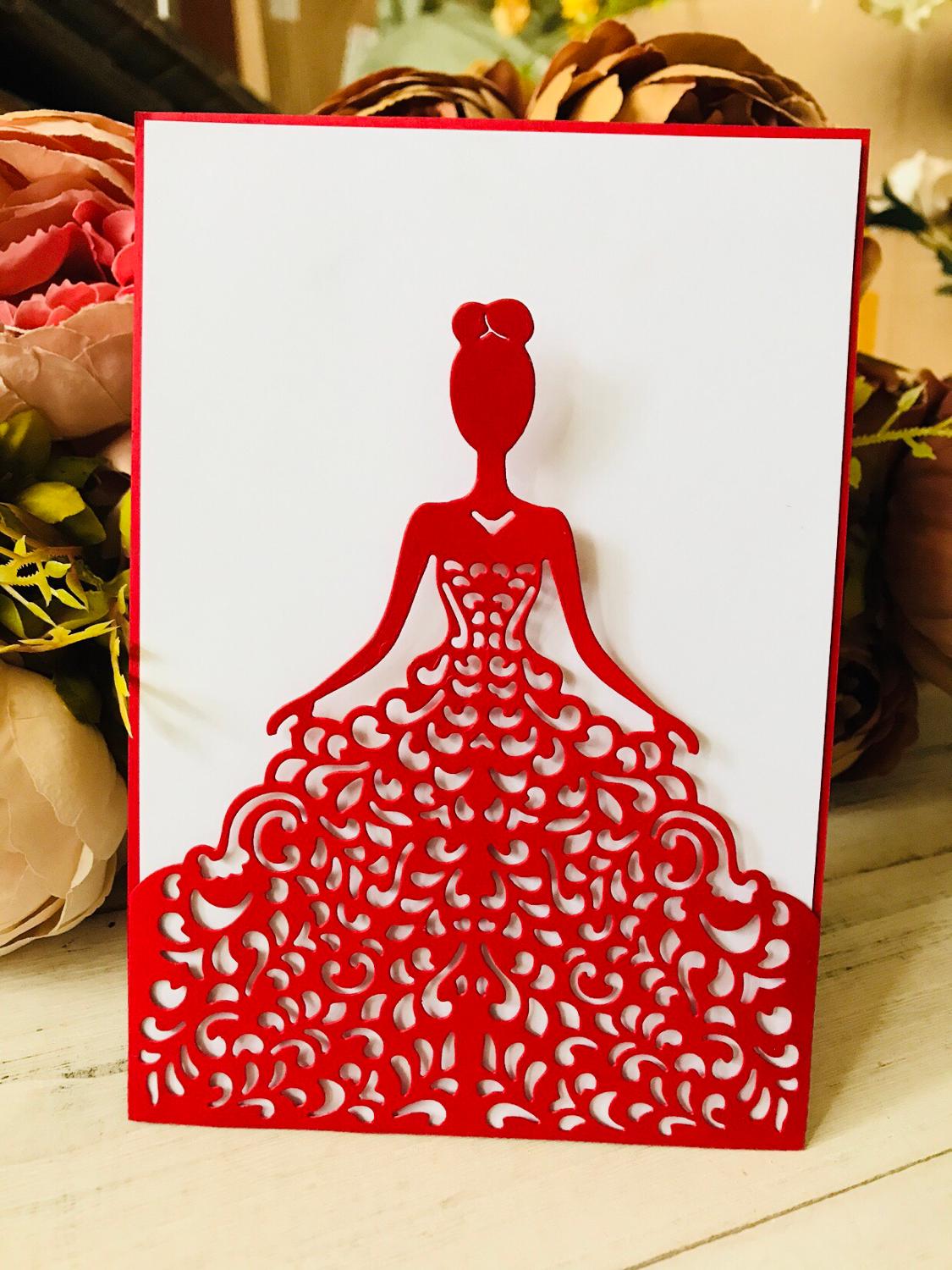 Party Dress Metal Cutting Die,14.2 cm x 15.8 cm - Craft World