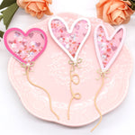 Love Heart Balloon Metal Cutting Dies, 5.7 cm x 13 cm/2.24 in x 5.11 in - Craft World 