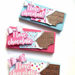 Chocolate Lover Metal Cutting Die, 5 cm x 10 cm/1.97 in x 3.94 in - Craft World 