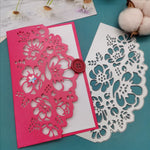 Floral Border Metal Cutting Die, Size on Photo - Craft World 