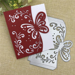 Edge Butterfly Metal Cutting Die, 13.7 cm x 10.7 cm/5.39 in x 4.21 in - Craft World