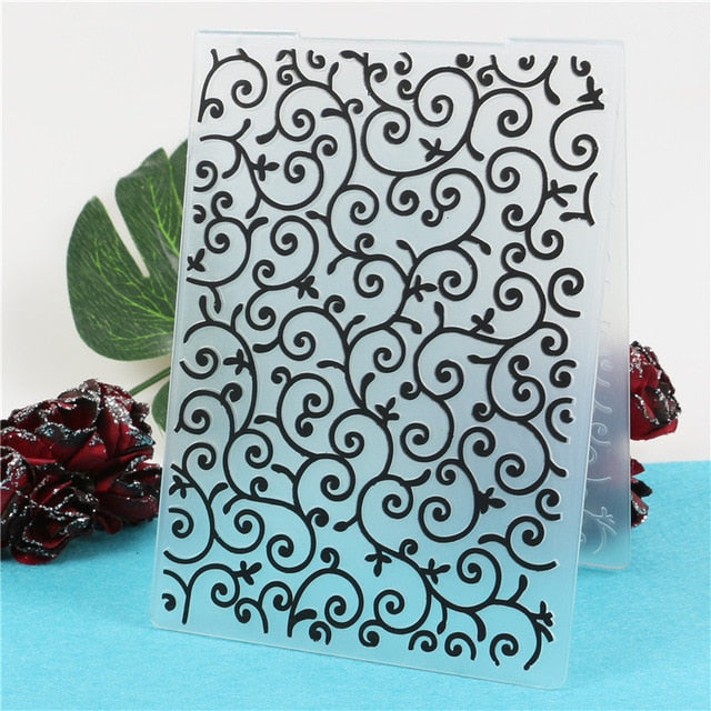 Gorgeous Embossing Folders, Various Designs,10.5 cm x 14.8 cm/4.13 in x 5 .82 in - Craft World