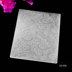 Beautiful Embossing Folders, Various Designs, 10.5 cm x 15.5 cm - Craft World