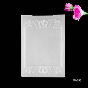 Beautiful Embossing Folders, Various Designs, 10.5 cm x 15.5 cm - Craft World