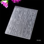 Beautiful Embossing Folders, Various Designs, 10.5 cm x 15.5 cm - Craft World