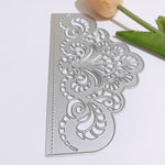 Lacey Design Scalloped Metal Cutting Die, 15 cm x 8.4 cm/5.90 in x 3.30 in - Craft World