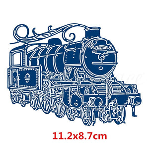 Steam Train Metal Cutting Die, 11.2 cm x 8.7 cm - Craft World